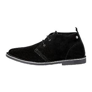 Jack & Jones jfwbravo suede desert boot heren, Black Detail Mono