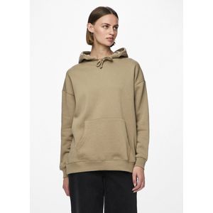 Pieces - Pcchilli Ls Oversized Hoodie Noos Bc - Dames - Sweaters