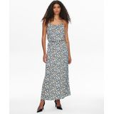 ONLY - ONLWinner - Jurk - Navy - Lichtblauw - Offwhite - Gevoerde Zoom
