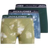 Jack&Jones - Short Solar - Boxershorts - Groen/Blauw - 3-Pack