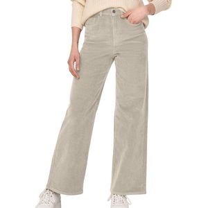 Only - ONLHOPE GLOBAL EX - Damesbroek - Beige - Katoen/Elastaan
