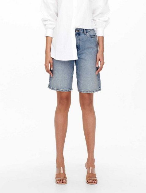 Onlsonny - High Waist Regular Fit - Denim Shorts