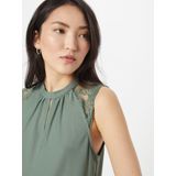 Vero Moda Vmmilla Sl Lace Ga Noos T-shirt voor dames, laurierkroon