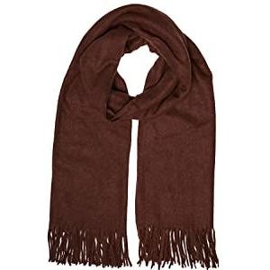 Pieces Pcjira Wool Scarf Noos damessjaal, Chicory Coffee, Eén maat, chicory koffie