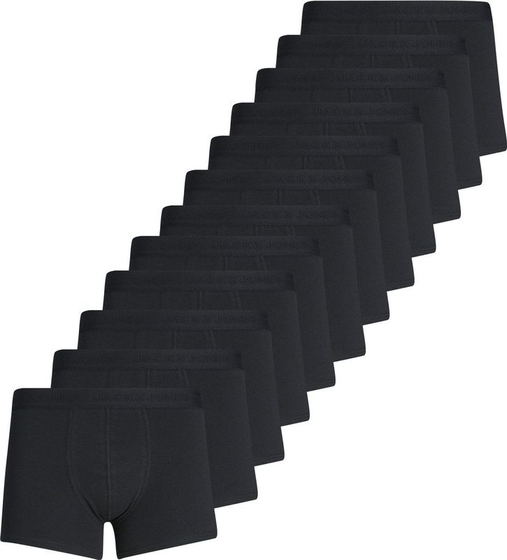 JACK & JONES - Boxershorts - Zwart - Verpakking van 3 stuks