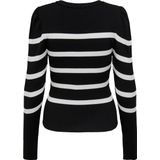 CLOUD DANCER - Gebreide Trui - Zwart - 100% Polyester - Ronde Hals