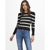 CLOUD DANCER - Gebreide Trui - Zwart - 100% Polyester - Ronde Hals