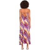 Jurk - Maxi Silhouet - Losse Fit - O Nek - 100% Polyester