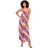 Jurk - Maxi Silhouet - Losse Fit - O Nek - 100% Polyester