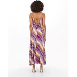 Jurk - Maxi Silhouet - Losse Fit - O Nek - 100% Polyester