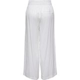 Only Broek Onltokyo Hw Linen Blend St Pant Pnt 15259590 Bright White Dames