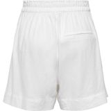 Broek - ONLTokyo - Effen - Linnen - High Waist - Loosefit - Kort