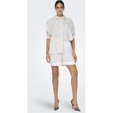 Broek - ONLTokyo - Effen - Linnen - High Waist - Loosefit - Kort