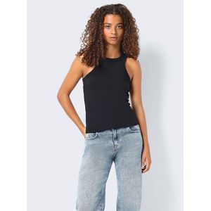 Noisy may Dames Nmmaya S/L Halter Neck Noos Top, zwart, L