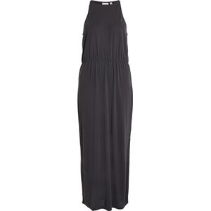 Vila - VIMODALA S/L MAXI DRESS - Zwart - Katoen