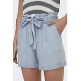 ONLY - ONLBEA SMILLA HW PB - Jeansshorts - Lichtblauw - Denim