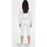 Only Jeans Onlrain Life Reg Sk Knickers Dnm No 15136463 White Dames