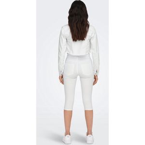 Only Jeans Onlrain Life Reg Sk Knickers Dnm No 15136463 White Dames