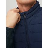 JACK & JONES ESSENTIALS Bodywarmer van Gerecycled Polyester Donkerblauw