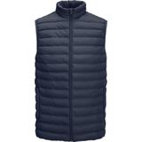 JACK & JONES ESSENTIALS Bodywarmer van Gerecycled Polyester Donkerblauw