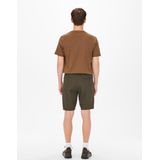 Onslinus - Mid Waist Tapered Fit Shorts - Katoen - Knielengte - Zijzakken