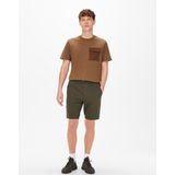 Onslinus - Mid Waist Tapered Fit Shorts - Katoen - Knielengte - Zijzakken