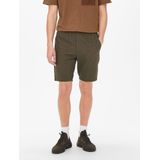 Onslinus - Mid Waist Tapered Fit Shorts - Katoen - Knielengte - Zijzakken