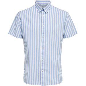 Shirtpakket - Strepen en Effen - Biologische Katoen/Linnen Mix - Slanke Pasvorm