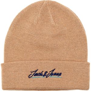 JACK & JONES muts JACTONS met logo beige