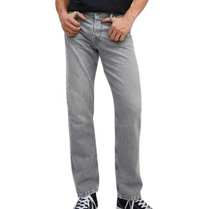 JACK & JONES Chris Original - Heren Jeans - Grijs - Denim - Loose Fit