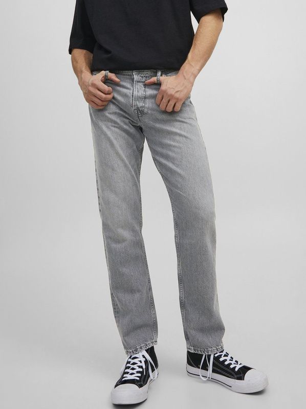 Jack en Jones - Heren Jeans - Grey Denim - Biologisch en Gerecycled Katoen