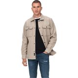 ONLY & SONS - Casual Overhemd - Blauw - 100% Polyester