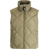 Jack & Jones - Jxfume - Gewatteerde Jas - Donker Olijfgroen - Materiaal: Polyester