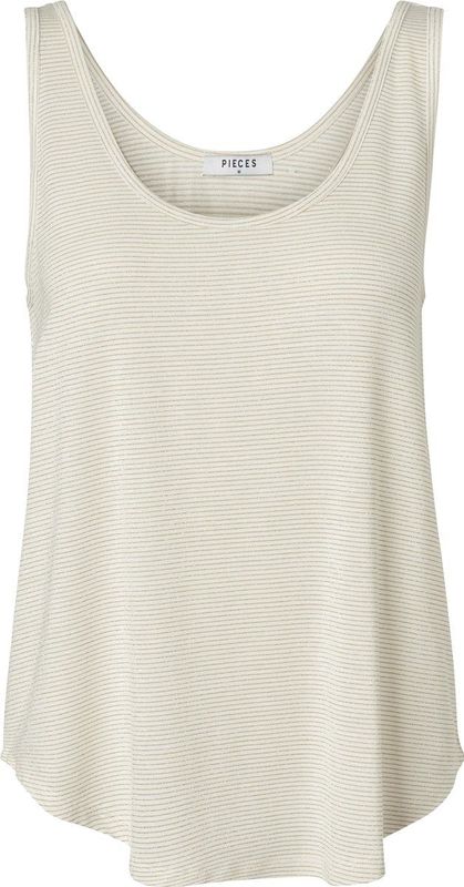 Pieces - Billo Lurex - Tanktop - Zomer - Mouwloos