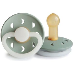 Frigg Moon Latex Fopspeen 6+M | Sage Night