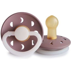 Frigg Schnuller Größe 1 Mondnacht Dämmerung Mauve Latex