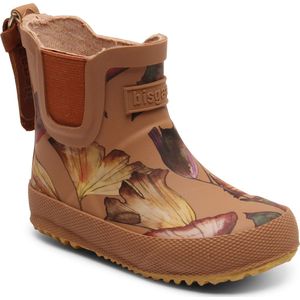 Bisgaard - Regenlaarzen voor baby's en kinderen - Baby Rubber - Kameel Bloemen