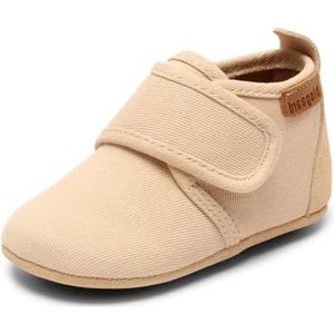 bisgaard Uniseks kinderen Baby Cotton First Walker Shoe, crème, 22 EU