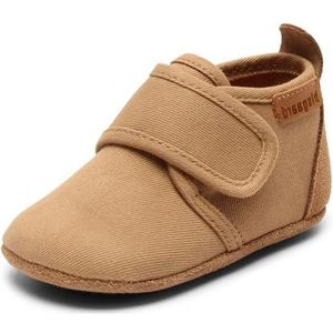 bisgaard Uniseks kinderen Baby Cotton First Walker Shoe, camel, 19 EU