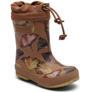 Bisgaard Thermo uniseks-kind Regenlaarzen, Camel Flowers, 30 EU