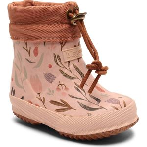 Bisgaard - Winterlaarzen voor baby's en kinderen - Thermo Baby - Roze bloemen - maat 28EU