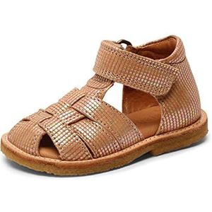 bisgaard Unisex Ami sandalen voor kinderen, caramel, 22 EU