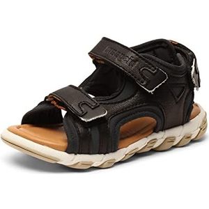 bisgaard Unisex Arno sandalen voor kinderen, zwart, 27 EU