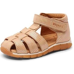 bisgaard Unisex Billie sandalen voor kinderen, crème, 27 EU