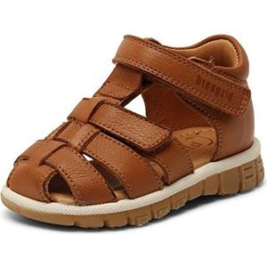 Bisgaard bisgaard Angus, uniseks kindersandalen, Cognac.