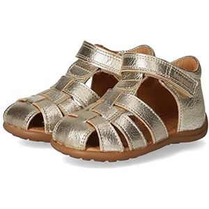 bisgaard Unisex Carly Sandalen voor kinderen, platinum, 19 EU