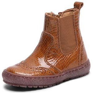 Bisgaard Meri Fashion Boot voor jongens en meisjes, bruin Croco, 27 EU, Brown Croco, 27 EU