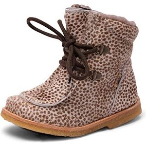 Bisgaard Baby meisje Flor l tex Fashion Boot, bruin bont, 24 EU, Brown Fur, 24 EU