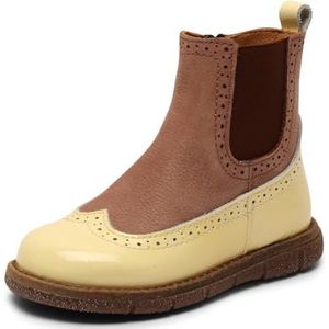 Bisgaard Mace Fashion Boot voor jongens en meisjes, geel patent, 27 EU, Yellow Patent, 27 EU