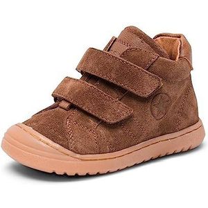 Bisgaard Unisex Isak Lamb Sneakers voor kinderen, bruin, 34 EU